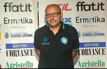 A Barletta per guidare la squadra femminile di pallavolo in serie D: il tranese Pino Filannino è il nuovo coach della Asd Nelly Volley