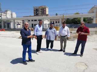 Stazione ferroviaria, sopralluogo per il recupero del primo tronco dei binari. Allo studio un percorso ciclabile e pedonale