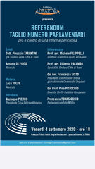 Campagna referendaria, oggi dibattito sulle ragioni di «sì» e «no» a cura di Admaiora