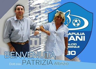 Calcio donne, Trani riparte da coach e medico sociale: Bruno Francischiello e Patrizia Albrizio
