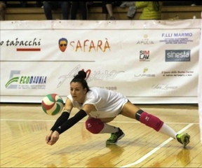 La Lavinia group Adriatica Trani alza il muro: arriva la centrale salentina Chiara Giancane