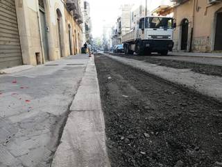 Bitumazione strade di Trani, partito l'ultimo lotto dei lavori previsti: spesa, 30mila euro