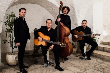 Jazz a corte, oggi la chiusura a palazzo Beltrani con Fabio Lepore e il Salvatore Russo Gypsy Jazz trio