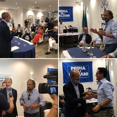 Elezioni regionali 2020, l'europarlamentare Casanova incontra Giorgino: «In centrodestra vincerà e con la Lega ripartiranno lavoro e agricoltura»