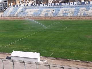 Stadio comunale di Trani, finalmente un campo degno di questo nome: ecco come appare dopo i lavori della Mapia