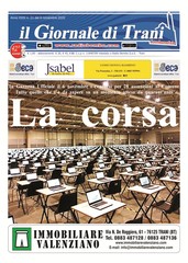 È in edicola il nuovo numero del Giornale di Trani: «La corsa»