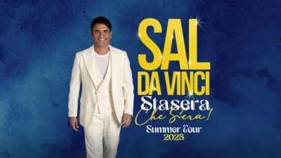 Sal Da Vinci oggi a Trani con «Stasera che sera»: musica, teatro e emozioni in piazza Re Manfredi. Info