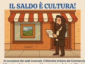 Vetrine d’arte e poesia: a Trani i saldi invernali diventano cultura
