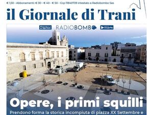 È in edicola il nuovo numero del Giornale di Trani: «Opere, i primi squilli»