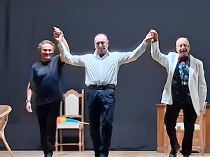 Rassegna «A Teatro con i Guitti»: successo per «Siamo solo noi due»