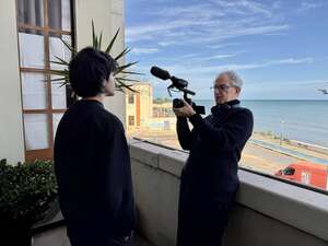 «Avvistamenti», al De Sanctis si gira un corto con il regista Mauro Santini