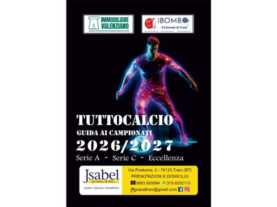 «Tuttocalcio» 43, dal 5 settembre con il Giornale di Trani